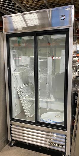 Used True TSD-33G Sliding Door Fridge